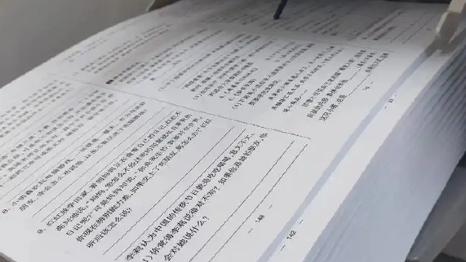 孩子打印作业开销让家长直呼扛不住