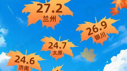一年中最舒服的日子来了