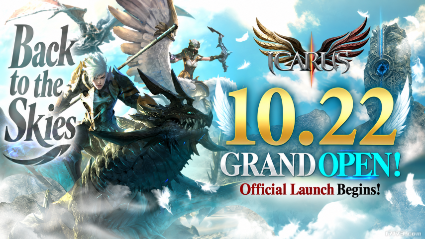 韩国MMORPG《伊卡洛斯》10月22日上线全球