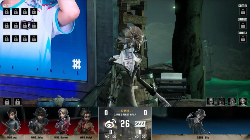 第五人格IVL：北京WBG_Huiyi牵制救援完美发挥，精彩演绎成功取胜