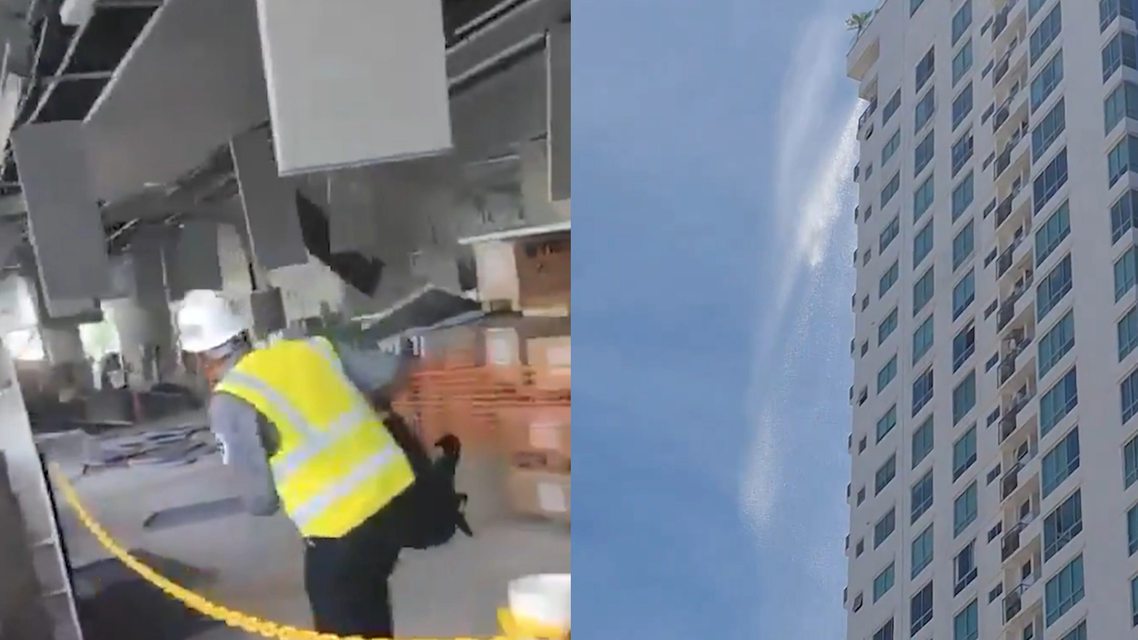 巴拿马强震 大楼震颤房屋成片倒塌