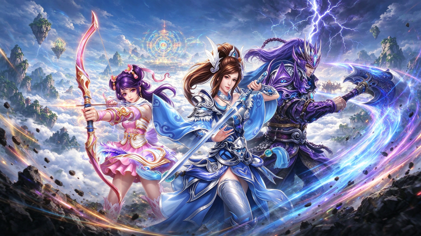 《洛神》阵营对决再起，仙魔沙场正面交锋见真章