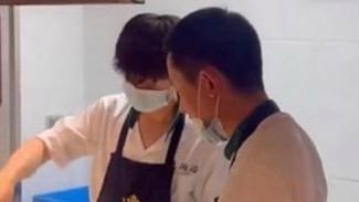 兰州牛肉面馆 “最强大脑”师傅